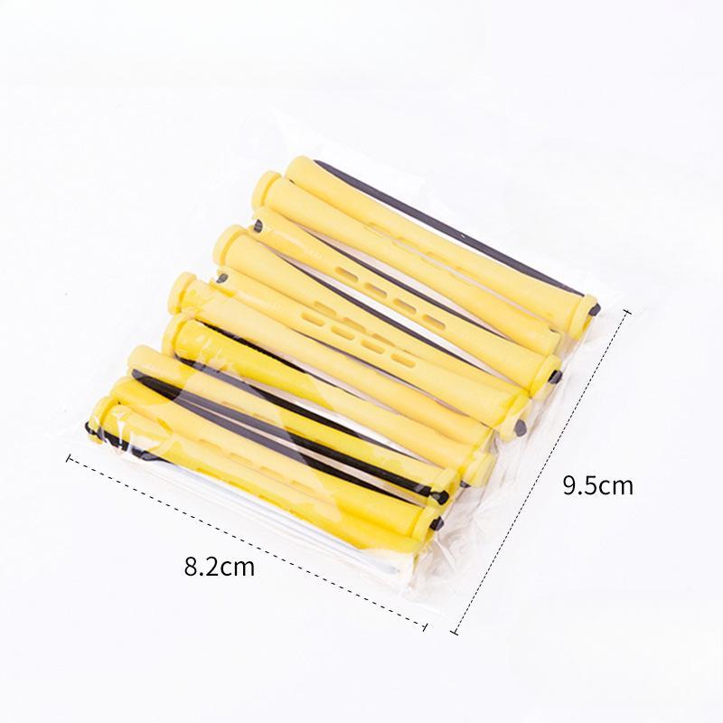 10pcs Hair Cold Roller Heatless Curling Curlers Hair Heatless Curling Rods Magic Hair Curlers Without Heat Wave Curly Perm Rods