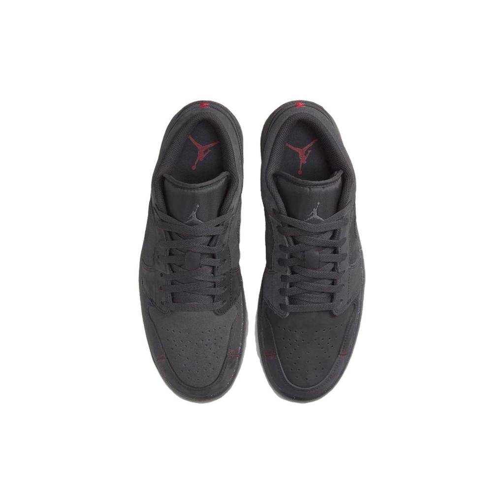 Air Jordan 1 Low SE Craft Dark Smoke Red Men Sneakers Grey Dark-Smoke-Grey Varsity-Red FD8635-001