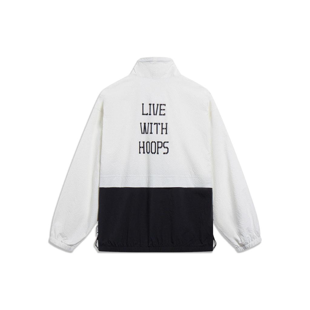Li Ning Badfive Jackets & Coats Men's Black White AFDT189-1