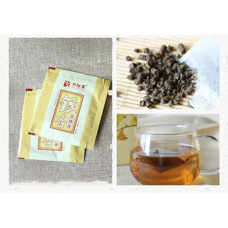 Ginkgo Biloba Yellow Essence Tea Ginkgo Biloba White Fruit Sea Buckthorn Tea