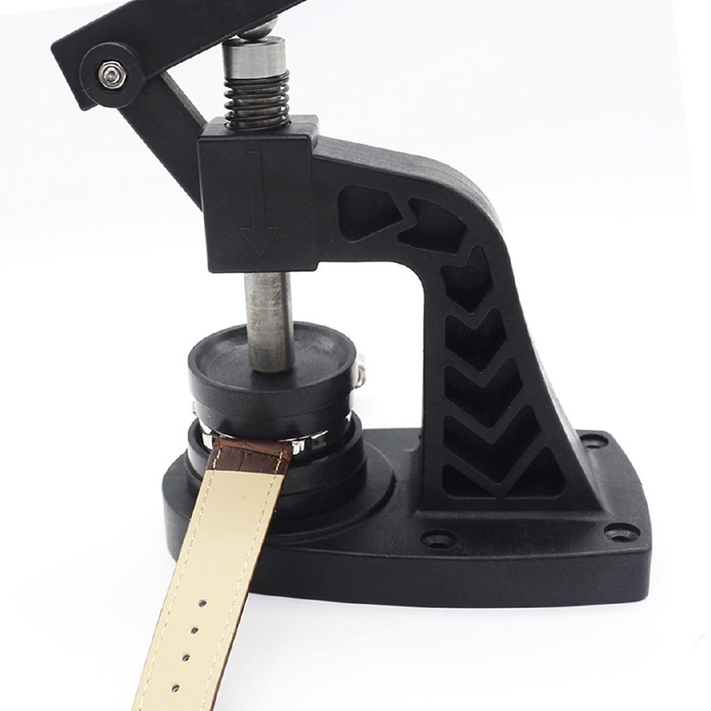 20 Dies 18-50mm Watch Press Tool Set Watch Back Watchmaker Bezel Case Inserts Crystal Glass Press Watch Repair Tool