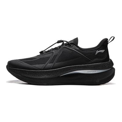 Li Ning Soft Go Max Technologia Modne Minimalistyczne Lekkie Antypoślizgowe Trwałe Sprężyste Niskie Codzienne Buty Męskie sneakers Czarne AGLW085-1