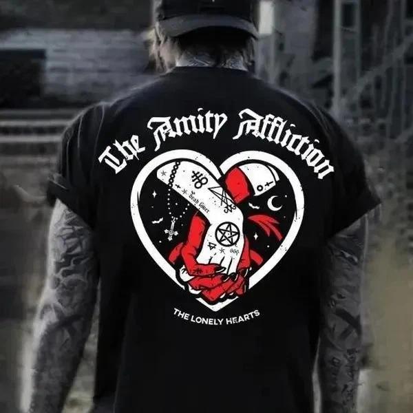 The Amity Affliction THE LONELY HEARTS Devil And Nun T-shirt XXXL