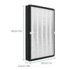 High Efficiency Activated Carbon Filtration System HEPA Filter Suitable for TaoTronics TT-AP003 Air Purifier Hepa Filter
