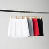 In-Stock High Waist Pleated Athletic Skort with Anti-Exposure and Quick-Drying Features, Side Pockets, and Midi Length