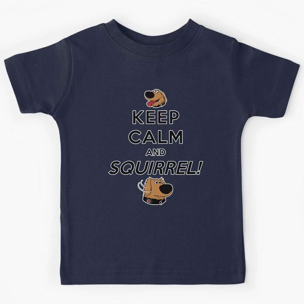 Keep Calm and SQUIRREL Kids T-Shirt 140