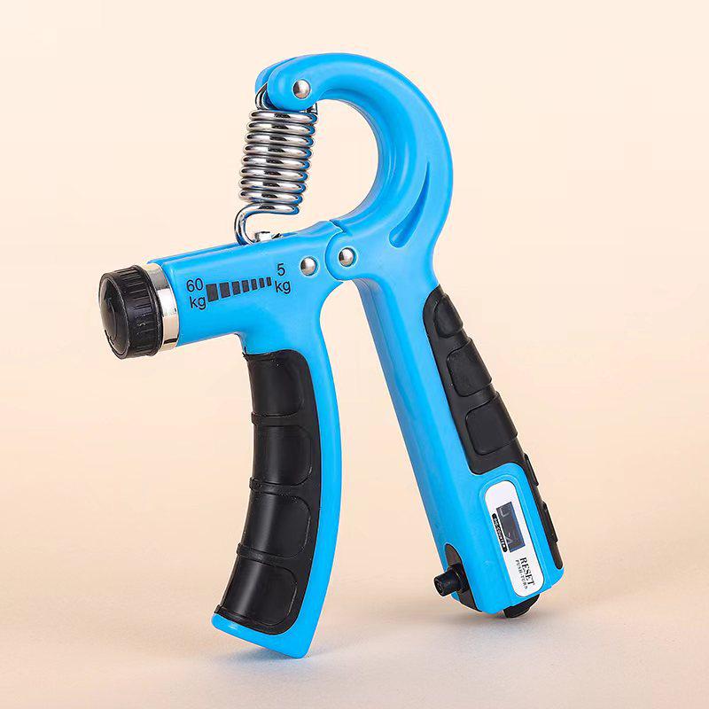 Adjustable Counting Gripper Hand Trainer - Professional 5-60KG Wrist Strengthener
