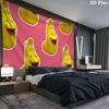 Larva Art Wall tapestry, aesthetic printed fabric blanket, suitable for bedroom, living room, and home decor.