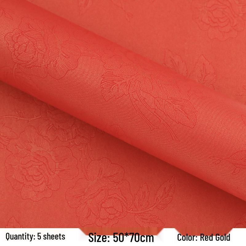 Pearlescent Rose Gift Wrap Decorative Paper for Holidays and Birthdays