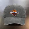 A Basketballthemed Printed Washed Hat a Daily Outing Sunprotection Baseball Cap a Musthave Fashionable Couples Hat Featur