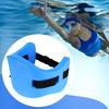 Pasek do pływania Sprzęt wypornościowy do wody w basenie Deska wypornościowa na plecy dla dorosłych dzieci Basen do treningu pływania Plaża Wanna Snorkeling