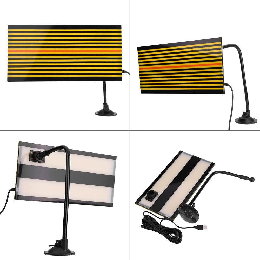Dent Repair Removal Tool, Paintless Dent Repair Removal Tool Checking Reflector Line Board With Led Light And Usb Led Strip Board For Dents Wire
