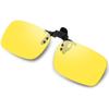 Sunglasses for Night Driving for Night Blocks Car Lights and Prescription Lenses [Vimbloom] Clip-on - Polarized, Driving, Glare, Flip-up Style,