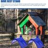 Pigeon Rest Stand 10pcs Plastic Pigeon Perch Dove Rest Stand Frame Dwelling Pigeon Perches Roost for Bird Supplies