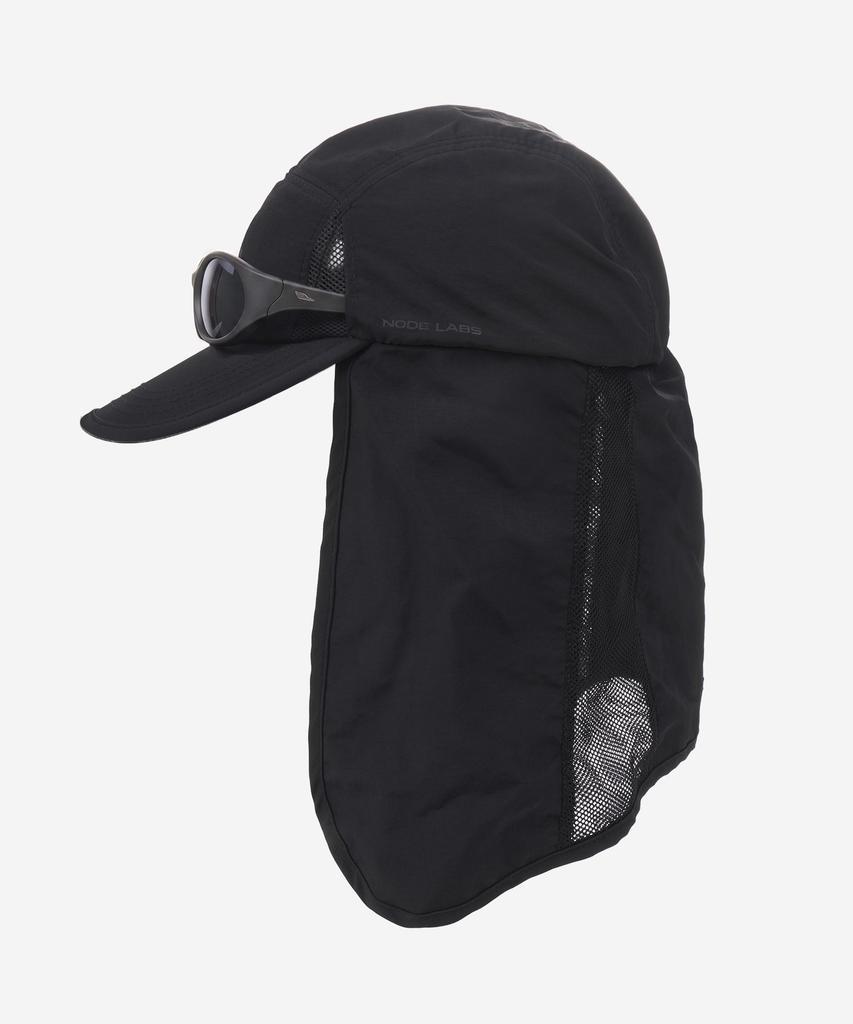 NODE LABS Dev:11 Sunglasses Cut Desert Cap_Black