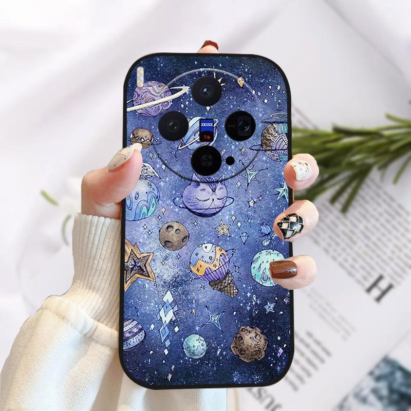 Case For VIVO X300 X 300 5G Shockproof Silicone Soft TPU Case For VivoX300 Back Cover Coque Stylish Painting Protective Fundas