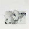 New Designer Wallet Chinoseries Marble Pattern Hangbags Ink Print Acrylic Clutch Purse Vintage Evening Bag Mini Messenger Bags