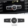 3Pcs/set Car Volume ON Buttons Cover Stickers Trim Auto Accessories For Mercedes Benz A B C ML CLS Class GLA200 ML GLK300 E260