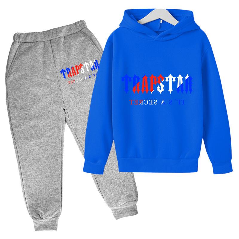 Buy Children's Sweatshirt Suit trapstar Letter Print Boys Girls
