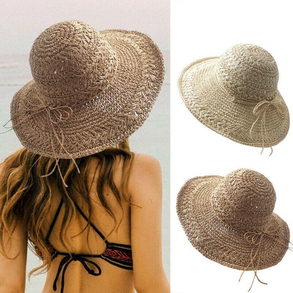 

Beach Supplies Wide-brimmed Women Accessories Casual Cap Sun Visor Hat UV Protection Sunscreen Hat