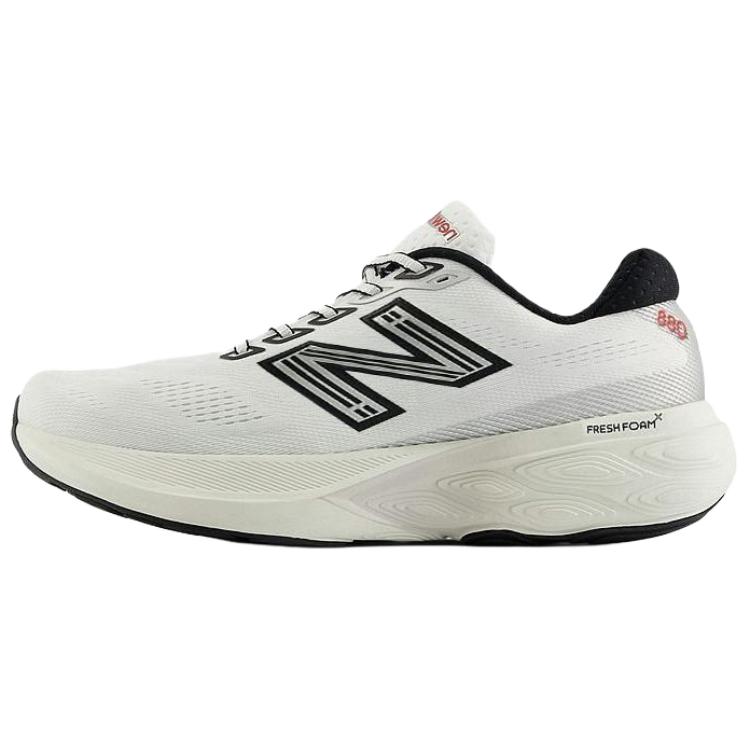 New Balance Fresh Foam X 880 V15 Support Rebound Running Shoes Men's White Black M880P15