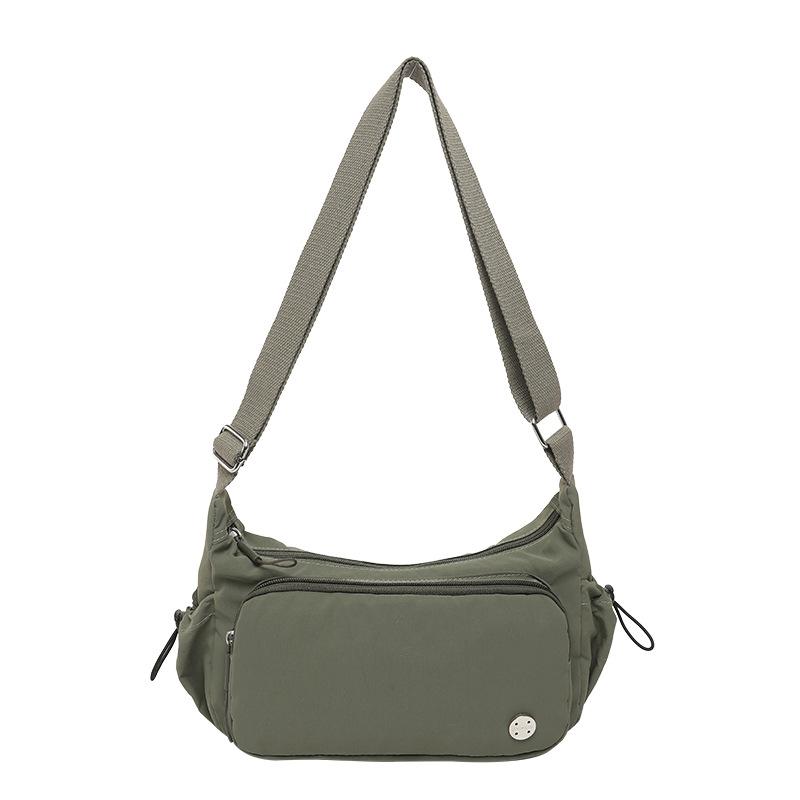

Исходящая легкая сумка хобо большой емкости женская сумка через плечо зелёный