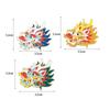 Dragon Head Dragon Head Brooch Dragon Year Cartoon Pin Brooch Dragon Year Brooch  Kids Gift
