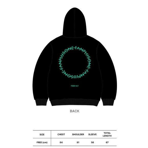 Pre-order 2026 G-DRAGON FAM+ILY : FAMILY : FAM I LOVE YOU Hoodie Zip-up