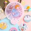 Convenient Cartoon Mini Fan - Cute Japanese Folding Fan for Students