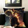 My Hero A-Academia  Square Double-Sided printed Pillow Case Bedroom Bedside Pillow Sofa Cushion Cover