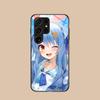 Holo Usada Pekora Glass Mobile Phone Case for Samsung Galaxy A56 55 54 53 52 51 36 35 34 23 16 15 5G Colorful Cover