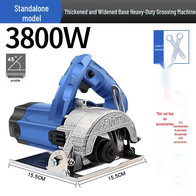 Multifunctional High-Power Electric Cutting and Slotting Machine for Steel, Wood, Marble, Tile, and More