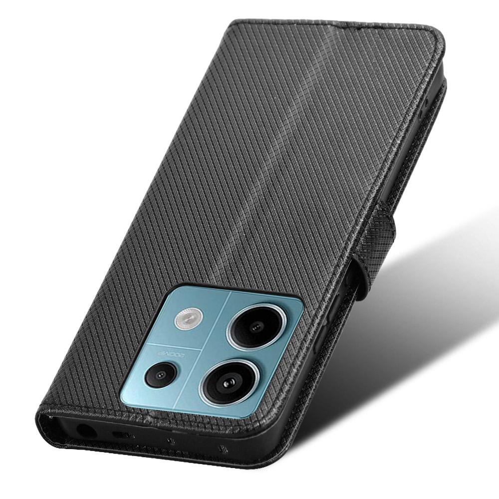 For Xiaomi Redmi Note 13 Pro 5G/Poco X6 5G Phone Case Anti-Scratch Shell Magnetic PU Leather Wallet Phone Cover