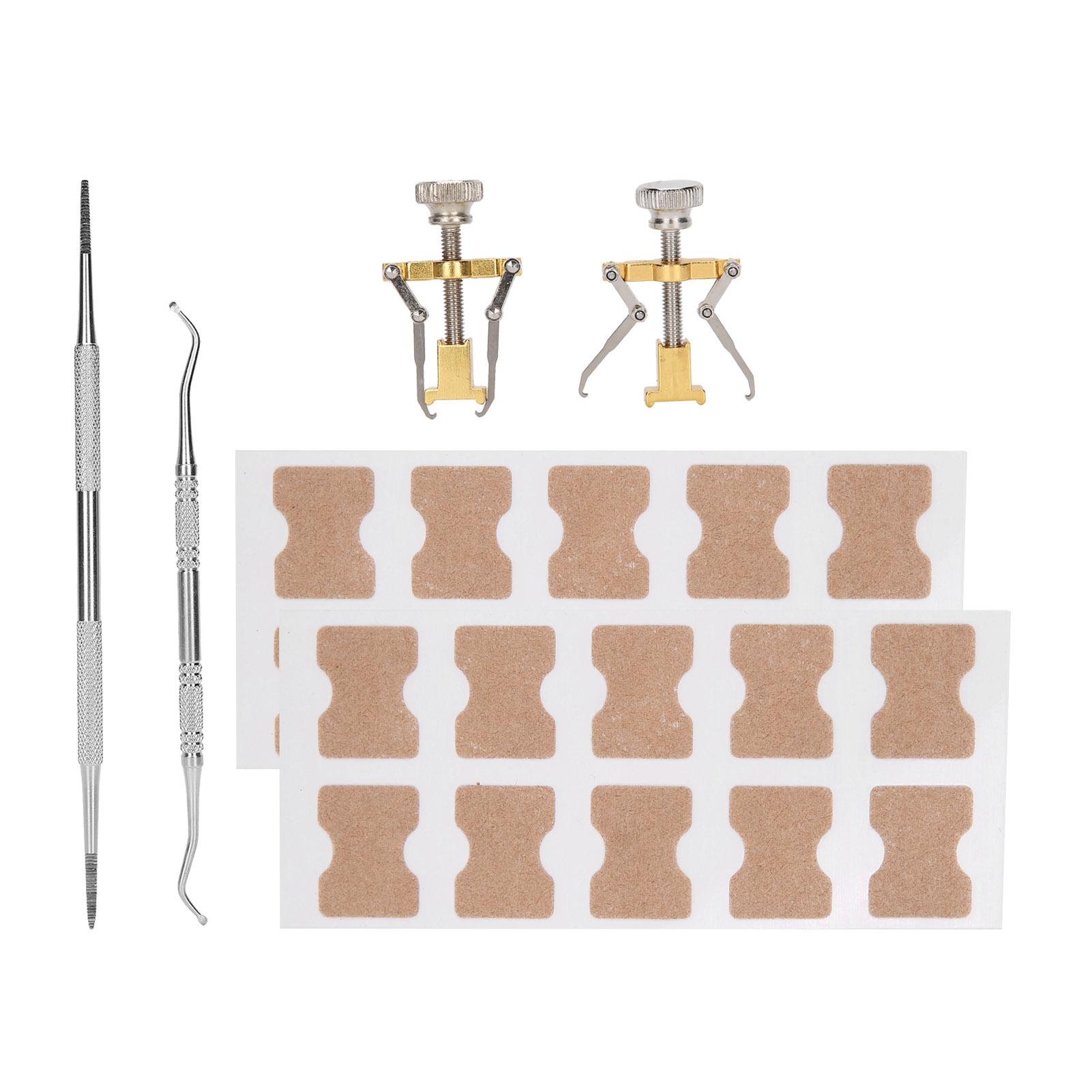 

Набор инструментов для коррекции вросшего ногтя, 6 шт., паронихия, инструмент для педикюра