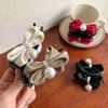1pc Sweet Bow Ponytail Holder Hair Claw Clamp High Ponytail Fixed Hairpin Hair Claw Clip Women Hair Styling Accessories Headwear