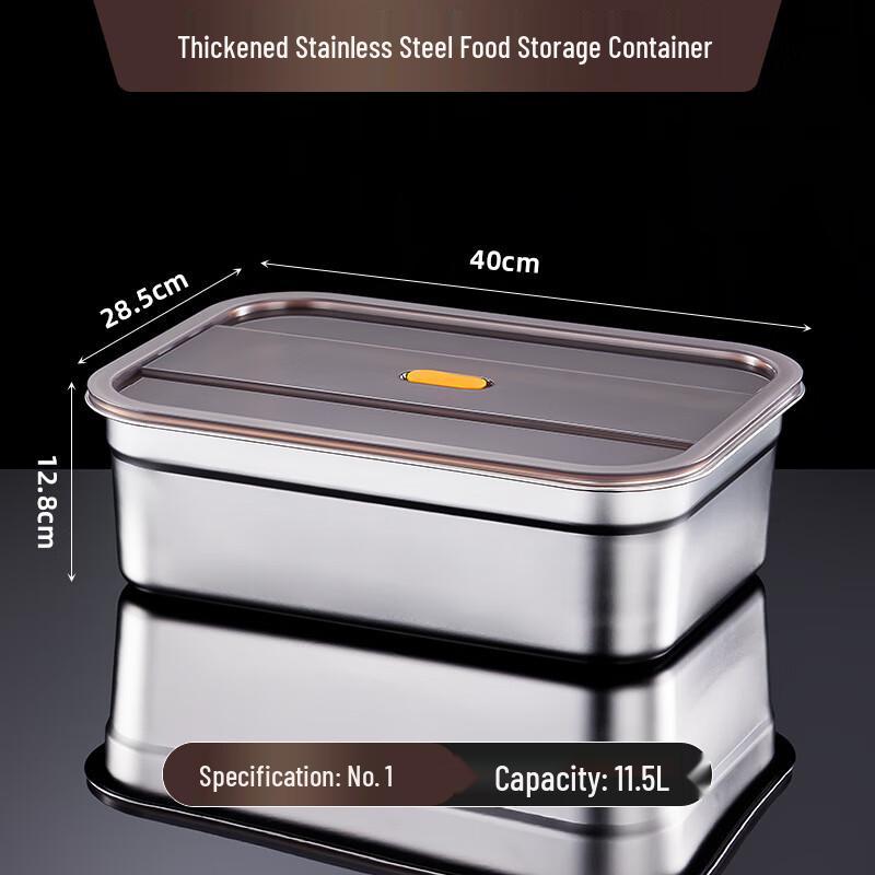 Yuzhou 316 Stainless Steel Large Capacity Food Storage Box