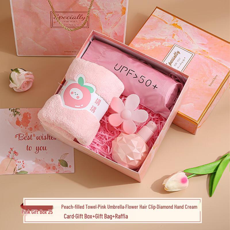 Peach Blossom Pink Gift Set