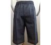 Edoten and Dyed In Small Ajiro Weave Medium Men's Shijira-ori Jinbei, Thread, Sewn, Japan, Gray, 5003GY,