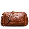 New Men's Genuine Leather Messenger Bag Natural Cowhide Horizontal Shoulder Bags Retro Fashion Satchel Bag