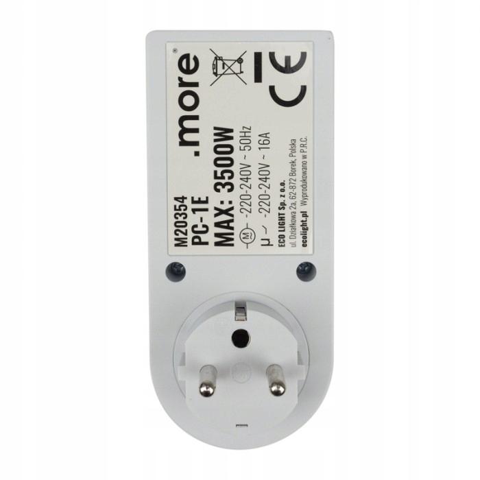 Ecolight Electronic Weekly Timer, M20354 1 Pc