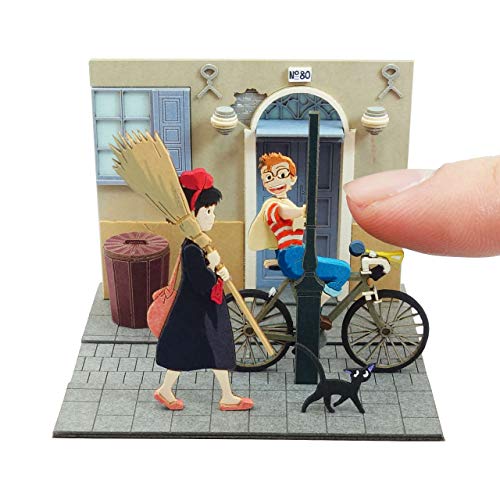 Sankei Studio Ghibli Mini Kiki's Delivery Service Curious Witch Paper Craft MP07-123