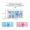 Baby Care Kit Baby Nail Clippers Nasal Aspirator Nose Cleaning Tool Safety Comb Brush 10-Piece Set Specially Designed for Bags