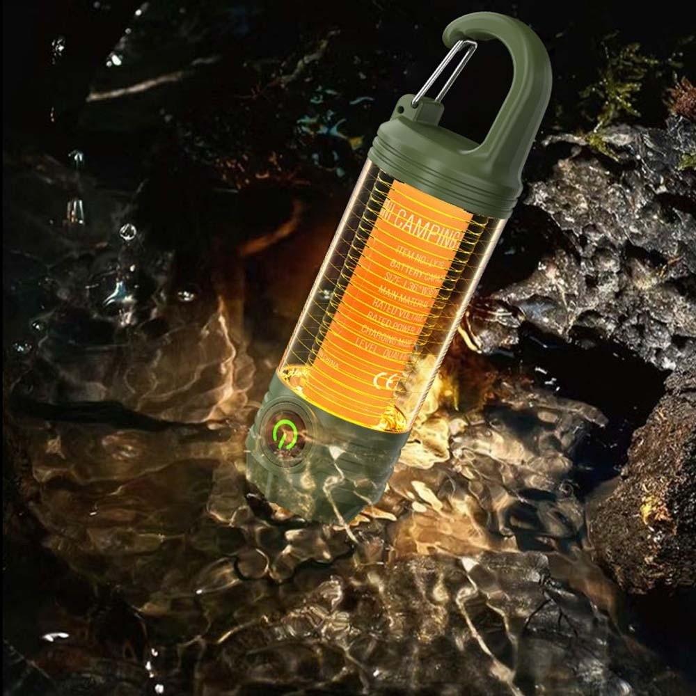 Portable LED Small Flashlight Rechargeable Compact Mini Pocket Flashlight Lightweight Handheld Key Chain Flash Lights Camping