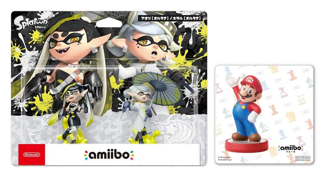 

В комплект входит оригинальная наклейка amiibo Shio Colors Set [Aori [Alterna]/Hotaru [Alterna]] (Взвод серии) [Бонус]