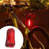 Bike Rear Light Waterproof Ultra Bright LED Back Rear Lights 3 Modes USB Rechargeable Taillight Bike Accessories Safety