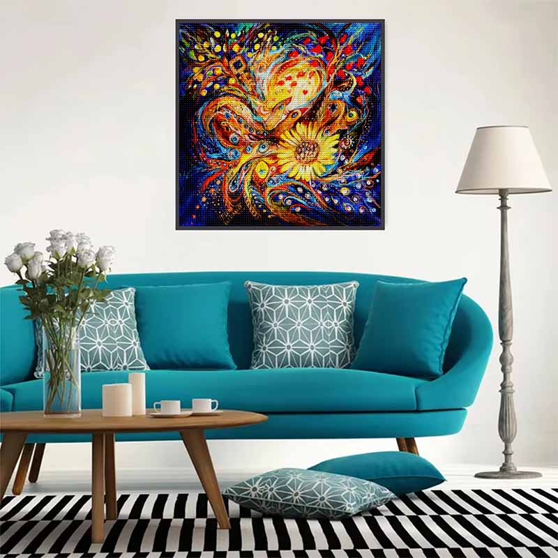 New Arrival 5D DIY Full Circle Diamond Painting "Art Painting" Embroidery Cross Stitch Home Decor Gift