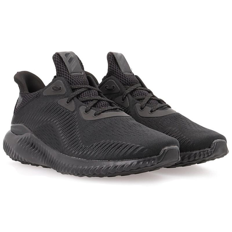 Adidas Alphabounce+ 'Triple Black' Sneakers FW4685