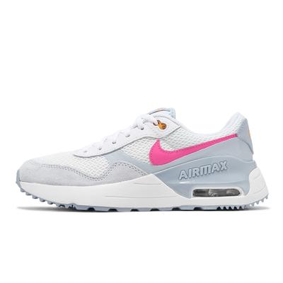 Air Max SYSTM GS White Pinksicle Kids Sneakers Blue-Tint Light-Armory-Blue DQ0284-113