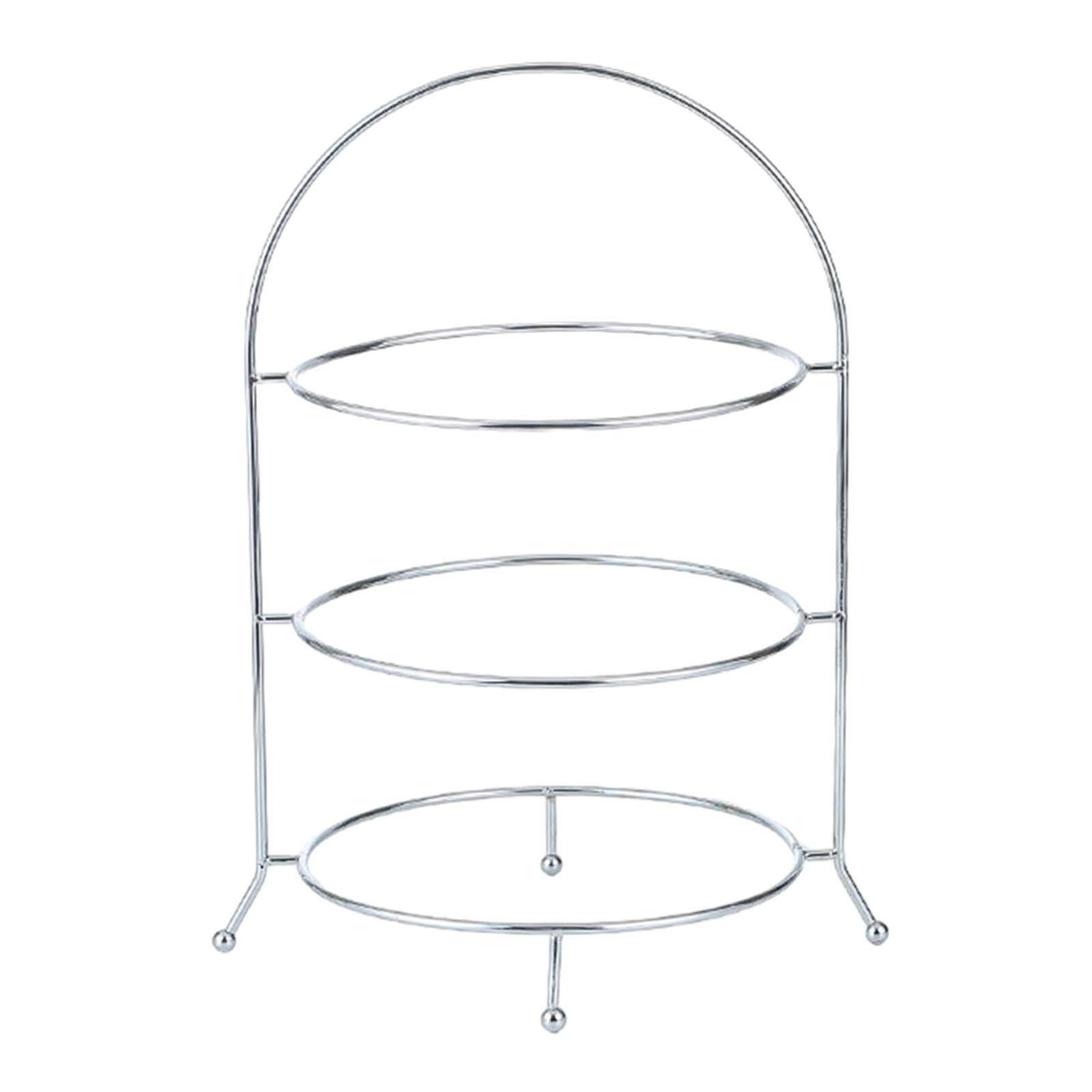 

Cake Stand Rack Snack Display Metal Tiered Candy Display Fruit Candy Display for Event Birthday Festival Table Anniversary