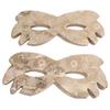 100pcs Beauty Salon Eye Mask Paper Sheet 100pcs DIY Soft Silk T Zone Mask Paper Sheet for Skin Care